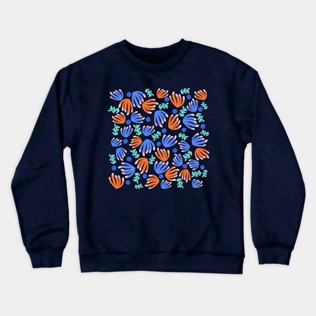 Corals Crewneck Sweatshirt by Valeria Frustaci 